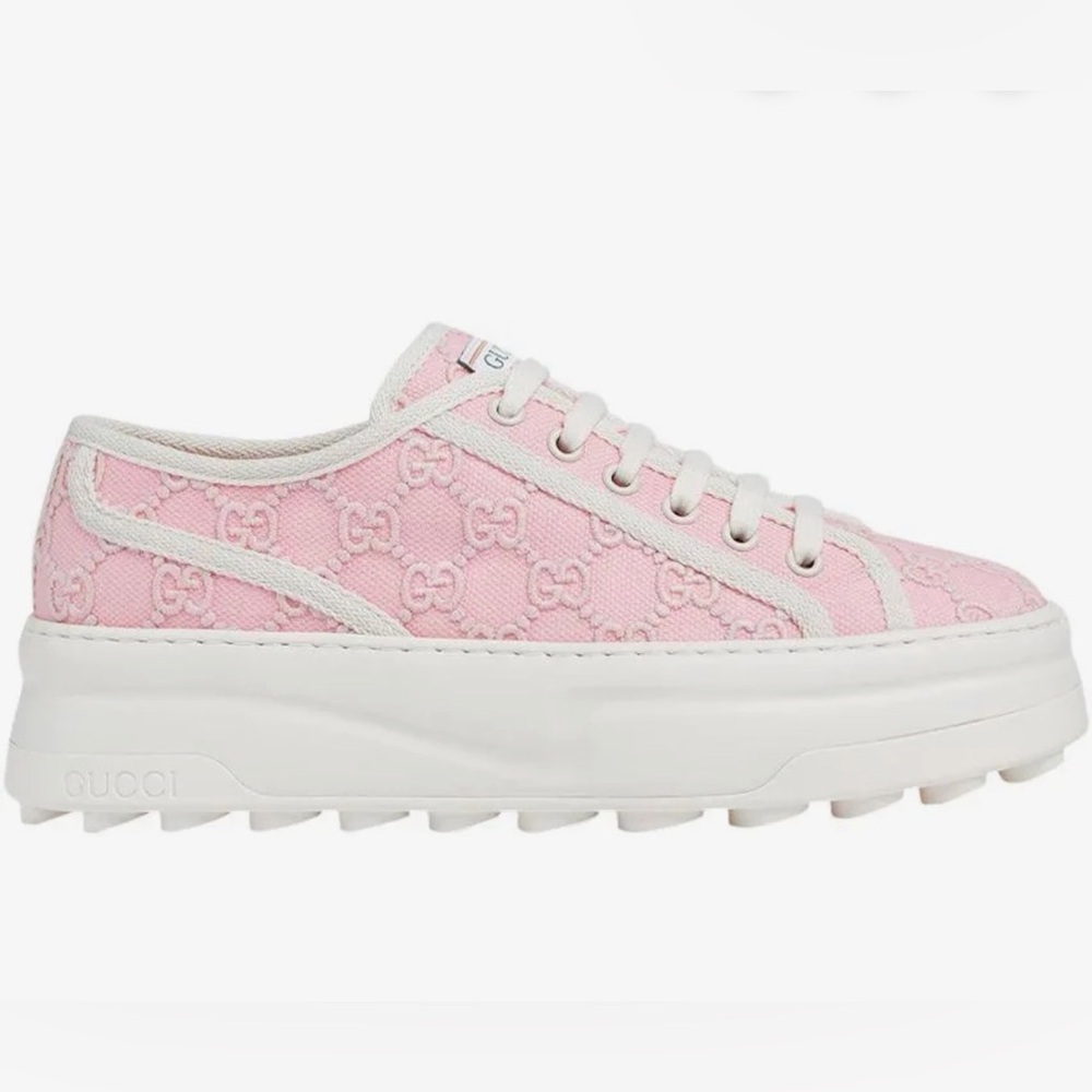 GUCCI PLATFORM SNEAKER 39.5 NWOT